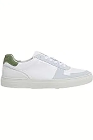 Hackett Icon Basket HMS21379 para hombre, blanco (Factory White), 41