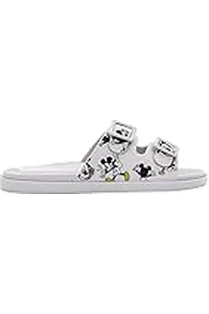 Melissa Wide + Mickey and Friends AD, Sandalias Planas Mujer, , 40 EU