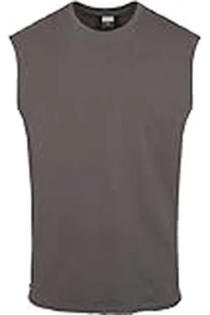 Urban classics Tb1562-Open Edge Sleeveless tee Camiseta, , XXXXL Hombres