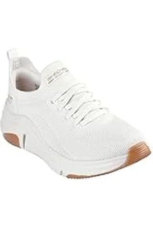 Skechers Bobs Sparrow Flex, Zapatillas Mujer, White, 37.5 EU