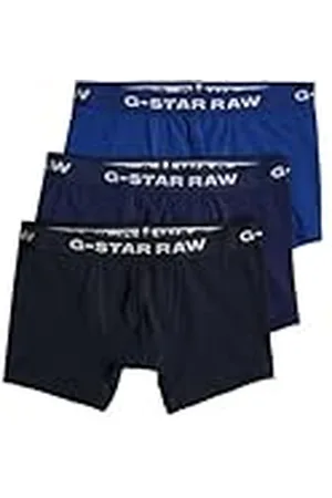 G-Star Para Hombre Boxer Briefs 3 Pack Blue Tone, , L