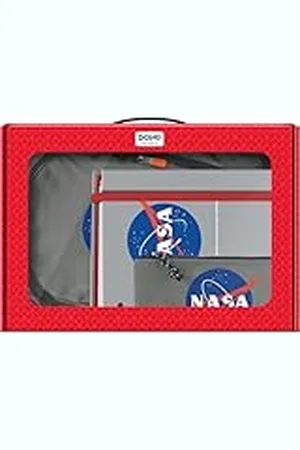 Dohe Pack Escolar Mochila Grande, Estuche Triple y Carpeta Archivador con 100 Hojas de Recambio - Set Infantil Primaria, Maletín, Material Escolar