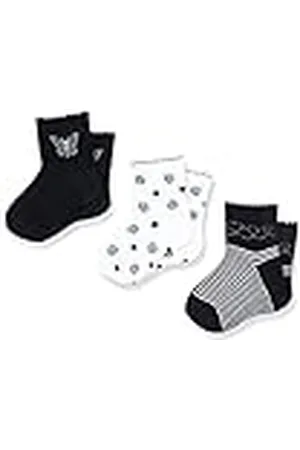 chicco Pack de calcetines tobilleros de algodòn, Calcetines Unisex Niños, , 5-6 años (pack de 3)