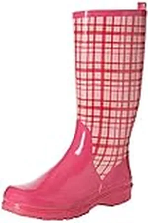 Playshoes Bota de Goma de Caucho Natura, Botas de Agua Mujer, Rosa (Pink), 37 EU