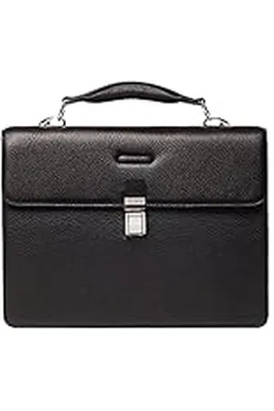 Piquadro CA1152MO Bolso escolar, 40 x 11 x 30 cm, color Negro