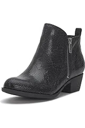 Lucky Brand LK-Baley, Botas Cortas al Tobillo Mujer, Black, 40 EU