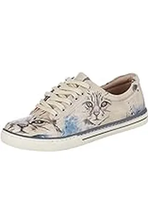 Dogo Sneakers, Zapatillas de Mujer, Deepness, Zapatos Veganos Estampados,38 EU
