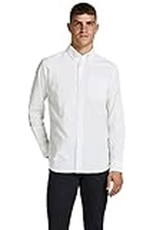 JACK & JONES JprblubrookCamiseta Oxford (Talla L/S) Camisa, , XL para Hombre