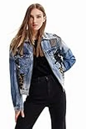Desigual Chaq_Nueva York 5005 Denim Chaqueta, , XL para Mujer