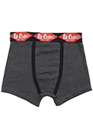 Lee Bóxer, Niños, Niño, Niña, (6 a 16 años), Calzoncillos, Pantalones Cortos, Bóxers, Bragas, Ropa Interior para niños, Suave, Cálido, Transpirable, Modelo GLC018 Kids S3-12A