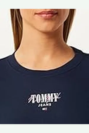 Tommy Hilfiger Sudadera sin Capucha para Mujer Essential Logo, , XXL
