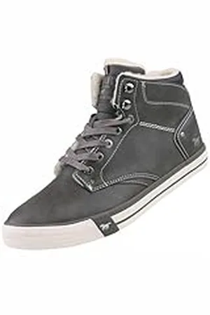 Mustang 4072-602-20, Zapatillas Altas Hombre, Gris (Dunkelgrau 20), 44 EU