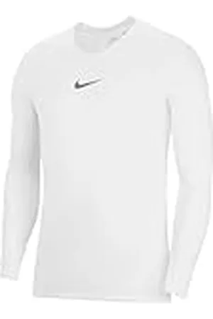 Nike M NK Dry Park 1Stlyr JSY LS Long Sleeved T, Shirt, Hombre, White, Cool Grey, XL