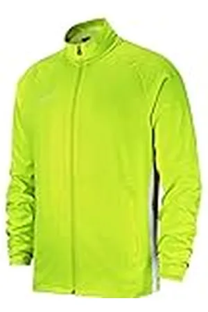 Nike Academy 19 Slim Track Jacket Chaqueta, Hombre, Volt/Blanco/Blanco, S