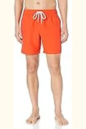 Amazon Bañador de Secado Rápido de 18 Cm - colores interrumpidos Hombre, , L