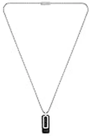 HUGO BOSS Collar de Hombre Acero Inoxidable Sin Piedras Preciosas, , One Size