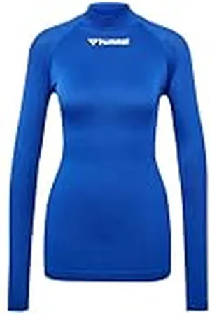 Hummel Camiseta para Hombre Hmlbl Comfort 2.0 Mockneck tee L/S