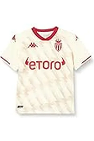 Kappa Kombat Third AS MÓNACO Camiseta, Unisex niños, , 6 años