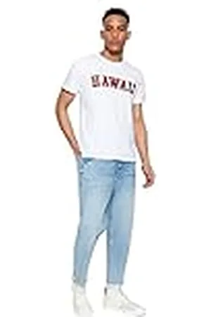 Trendyol Camiseta de Corte Ajustado, Color , S para Hombre