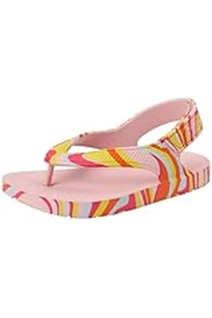 FitFlop IQUSHION Kids Toddler Swirly Ergonomic Flip-Flops, Sandalia, , 29 EU