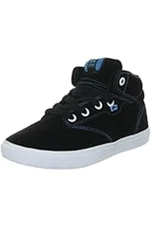 Globe Motley Mid Kids GBKMOTMID - Zapatillas de Ante para niños, Color Negro, Talla 32.5