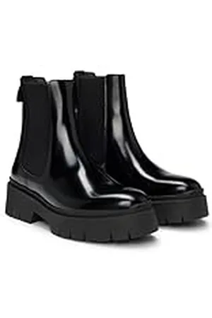 HUGO BOSS Kris_ChBootie_BRPU, botín Mujer, 35 EU