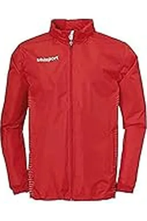 Uhlsport Score Rain Chubasquero, Hombre, Rojo/Blanco, 116