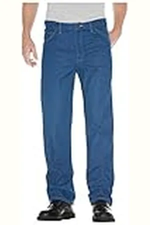 Dickies Denim 5Pkt Jean Regular Jeans, Stone Washed Indigo Blue, 40W / 32L para Hombre