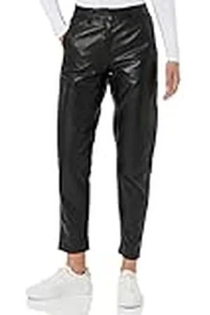 SELECTED Slfmarie MW Noos-Pantalones de Piel, , 40 para Mujer