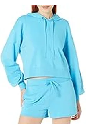 THE DROP Mayla Sudadera Corta Elástica Supersuave para Mujer, , S