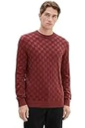 TOM TAILOR 1038672 Jersey básico de Punto con Estructura, , XXL para Hombre