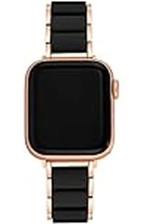 Anne Klein Moderna pulsera de cadena de repuesto para Apple iWatch, segura, ajustable, se adapta a la mayoría de muñecas, , 38/40/41mm