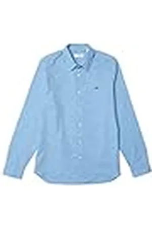 Lacoste Ch2573 Woven Shirts, Visión General/Harina, 42 para Hombre