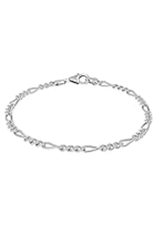 Amor Pulsera de de Ley 925 Unisex Señoras Caballeros Brazo Joyería, 19 cm, , Viene en caja de regalo de joyería