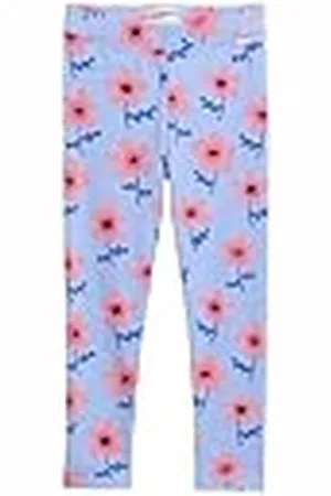 TOM TAILOR 1045164 Leggings, 37158-Big Blue Flower Print, 116-122 para Niñas