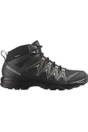 Salomon X Braze Mid Gore-Tex Zapatillas Impermeables Outdoor para Hombre, Básicos para el senderismo, Diseño deportivo, Uso versátil, Black, 48