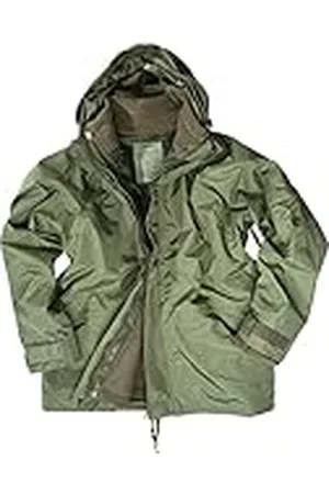 Mil-tec – Chaqueta de protección contra la Humedad con Forro Polar, Hombre, , Extra-Large