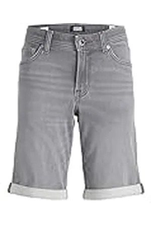 JACK & JONES JACK&JONES JUNIOR Jjirick Jjicon-Pantalones Cortos GE 370 I.k Sn Jnr Vaqueros, , 134 cm para Niños