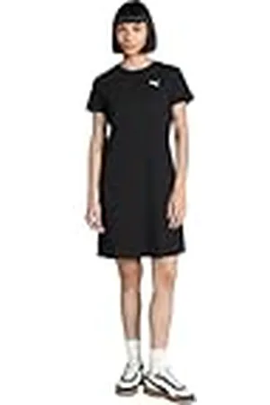 PUMA ESS - Vestido Ajustado Acanalado Elevado
