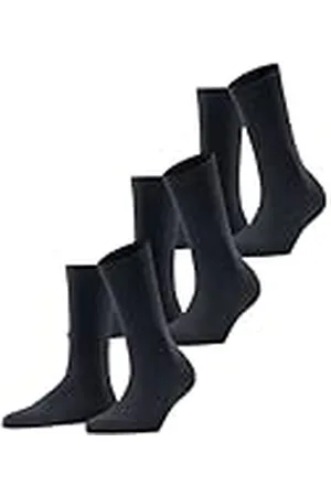 Falke Family Multipack W So algodón sostenible lisos 3 pares, Calcetines Mujer, , 39-42