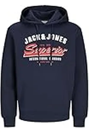 JACK & JONES Sudadera con capucha con el logo de para hombre