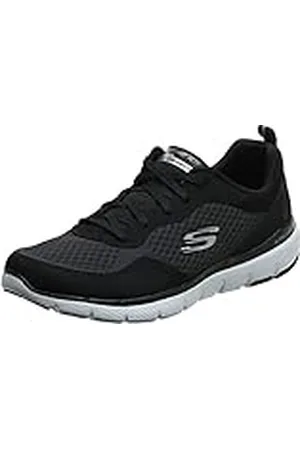 Skechers Flex Appeal 4.0 Active Flow, Zapatillas Mujer, Black, 39.5 EU