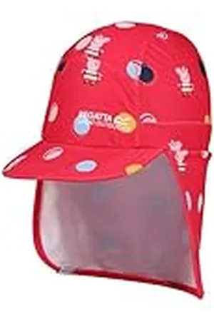 Regatta Peppa Sunshade Cap, Gorra Bebe Unisex Niños, Bright Blush, 4 to 6