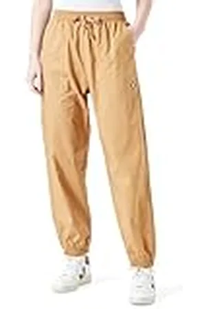 Champion Legacy Minimalist Resort W-Light Cotton Popeline Elastic Cuff Pantalones Deportivos, , XS para Mujer