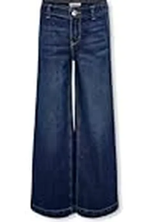 ONLY Kogcomet Wide Dnm PIM Noos Pantalón, , 158 para Niñas