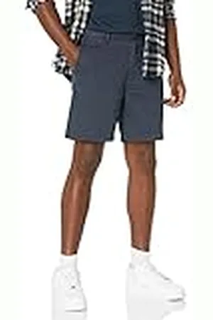 Amazon Pantalones Cortos Chinos de Corte Ajustado con Pernera de 18 cm Hombre, , 40W