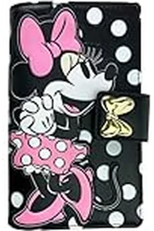 Loungefly Disney - Cartera de Piel sintética con Solapa a presión, diseño de