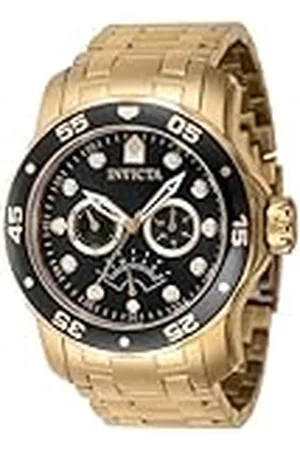 Invicta Reloj Analógico para Hombres de Cuarzo con Correa en Acero Inoxidable 46995