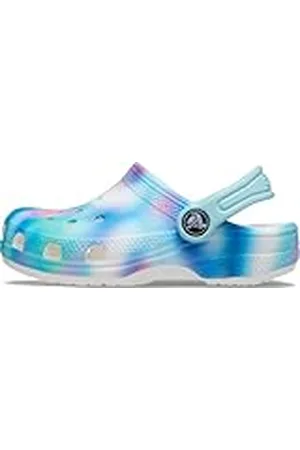 Crocs Zapato clásico CgT solarizado, blanco/multicolor, 22/23 EU