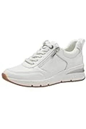 Tamaris Mujer 1-23721-42, Bailarina, White/Silver, 35 EU